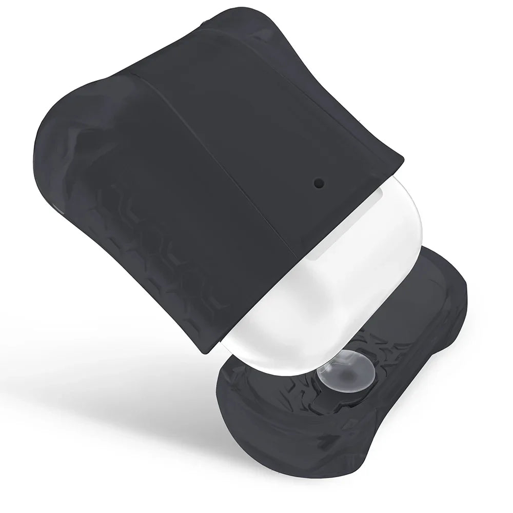 Itskins Spectrum Frost Series Case For Airpods - Black - Tashqila Itskins Spectrum Frost Series Case For Airpods - Black - Tashqila